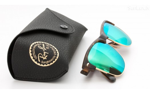 Ray-Ban Clubmaster Oversized Flash Lenses (RB4175 609219 57mm) saules brilles